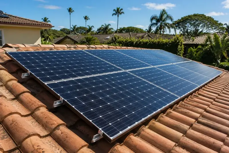 Installation de panneaux solaires à Frossay